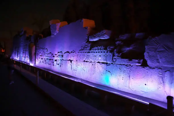 Luxor night tours at Karnak Temple